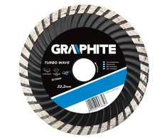 Deimantinis šlifuoklis Graphite 125x22,2 mm turbo wave (57H634)