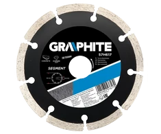 Deimantinis diskas GRAPHITE 57H619, skersmuo 230mm, segmentinis