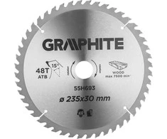 Graphite Diskinio pjovimo diskas, Widia, 235 x 30 mm, 48 dantukai
