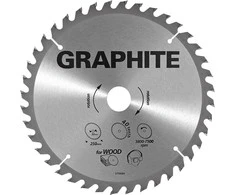 Pjovimo diskas Graphite, 255x30mm