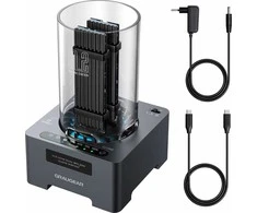 GAU GRAUGEAR G-M2DK-CL-20G saugojimo diskų prijungimo stotis USB 3.2 Gen 2×2 Type-C Juoda