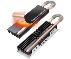 Graugear GRAUGEAR Heatpipe Kühlkörper SSD M.2 NVMe 2280 Graphen-Kupfe