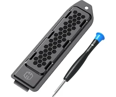 Graugear Kühler mit Abdeckung für PS5 M.2 | Farbe juodas