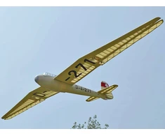 Graupner Pichler Kranich RC sklandytuvo modelis, surinkimo rinkinys 1498 mm