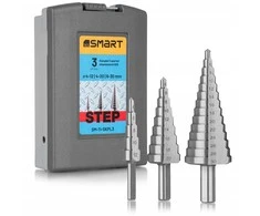 Grąžtas Bosch 3 hss pakopinių grąžtų rinkinys 4-30 mm, 4-12, 4-20, 6-30 mm