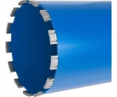 Grąžtas Geko Deimantinis gręžimo karūnos sausam ir šlapiam gręžimui 152x10x450mm 13T 1.1/4" (2)