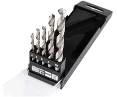Grąžtas Wiertła HSS metalo grąžtai, 4–10 mm, 5 vnt. rinkinys