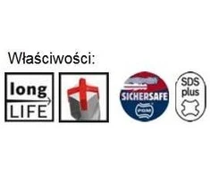 Grąžtas Gręžtuvas Bosch betono SDS + 12mm (2608833808)