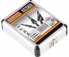 Grąžtas Tvardy HSS M2 kūginių grąžtų rinkinys 3 vnt. (4–12, 4–20, 4–32 mm) (50)