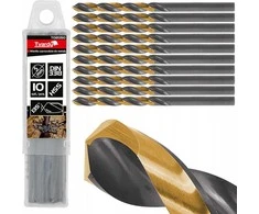 Grąžtas Tvardy Juodos ir auksinės spalvos grąžtas metalui HSS 5.00 mm (10/100/1000)