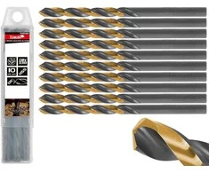 Grąžtas Tvardy Wiertło juoda-auksinė do metalu HSS 6.20mm (10/100/500/1000)