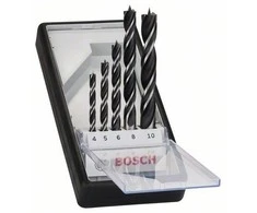 Grąžtas Bosch 5 gražtu kompl.medžiui Robust Line 4/5/6/8/10mm
