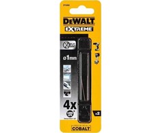 Grąžtas Wiertło Dewalt dewalt wiertła kobaltowe hss e cobalt 1.0mm (2 pack)