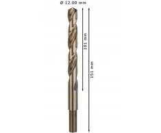 Bosch PRO HSS-Co grąžtas metal. 12,0mm, 1 vnt.