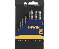 Grąžtas Gręžtuvas Irwin IRWIN CONCRETE DRILL, rinkinys 8, 3, 4, 5, 6, 7, 8, 9 ir 10 mm dėkle