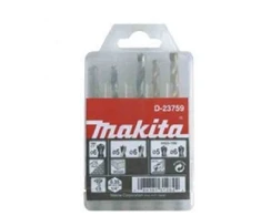 Grąžtas Makita 1/4" Grąžtų komplektas. (Medžiui 5,6 ; Metalui 5,6,8) D-23759