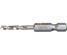 Makita HSS-G grąžtas metalui 3,3x50MM, 1/4". (10Vnt) B-56437