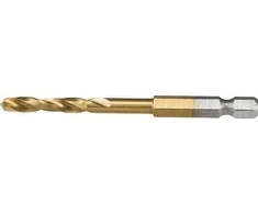 Grąžtas MAKITA grąžtai DO METALU HSS-TIN 1/4" HEX 8,5x102mm