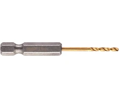 Proedge Grąžtas metalui Milwaukee SHOCKWAVE Raudonas; HSS-G Ti; HEX; 13 mm; 5 vnt.