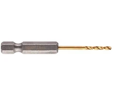Proedge Grąžtas metalui Milwaukee SHOCKWAVE Raudonas; HSS-G Ti; HEX; 13 mm; 5 vnt.
