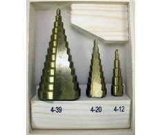 Grąžtas Grąžtų pakopinių rinkinys 3d.(4-39mm)