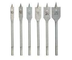 Grąžtas VOREL veleno grąžtų rinkinys, 6 vnt., 10–25 mm, 22500