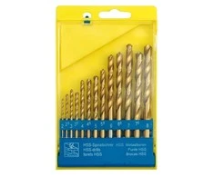 Grąžtas Toya Sa Poland Grąžtų rinkinys | HSS-Titan | 2.0 - 8.0 mm | 13 vnt. (22310)