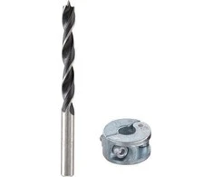 Wolfcraft Gręžtuvas Grąžtas kaiščių sujungimams 10 mm + atrama