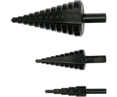 Pakopinis grąžtas Yato YT-44732; 4-12/4-22/6-38; 3 vnt.