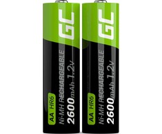 Green Cell Baterija AA / R6 2600mAh 2 vnt.