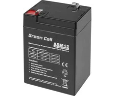 Green Cell Žalias Cell Žalias CELL Akumuliatorius AGM 6V 4.0 Ah