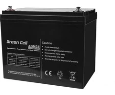 Green Cell Žalias Cell Žalias Cell AGM akumuliatorius 12V 75Ah