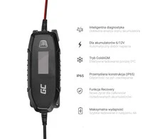 Green Cell Žalias Cell Žalias Cell akumuliatoriaus įkroviklis - su išmaniąja diagnostikos funkcija - 6-12V/4A/120Ah