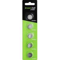 Green Cell Žalias Cell Baterijos CR1620 70mAh 10 vnt.