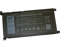 Green Cell Kilmės saugyklos BTI 3C Akumuliatorius, skirtas VOSTRO 5481/40WH OEM:1VX1H VM732 YRDD6