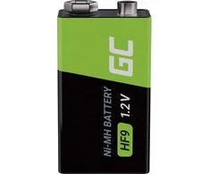 Green Cell Žalias Cell Akumuliatorius 9V Block 2 vnt.