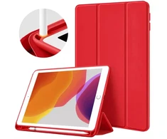 Green Cell Dėklas na tablet Žalias Cell SMART case do Apple iPad Mini 4 5 2015/2019 su klapką wake up sleep raudona