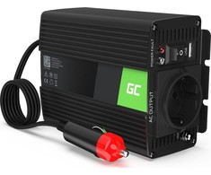 Green Cell Žalias Cell Žalias CELL automobilio maitinimo keitiklis 24V iki 230V 150W/300W Mod Sine