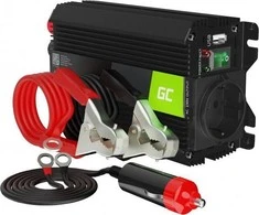 Green Cell PRO automobilio maitinimo inverteris nuo 24V iki 230V 300W / 600W su USB