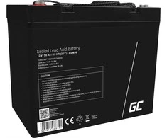 Green Cell Žalias Cell GREENCELL AGM 12V 50Ah VRLA Baterija Gel deep cycle