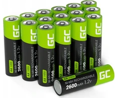 Green Cell Žalias Cell Akumuliatorius AA / R6 2600mAh 16 vnt.