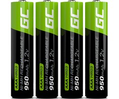 Green Cell Žalias Cell Akumuliatorius Greencell AAA / R03 950mAh 4 vnt.