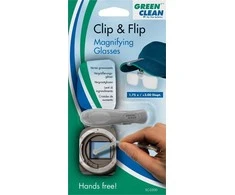 Green Clean Prisegami ir apverčiami didinamieji stiklai