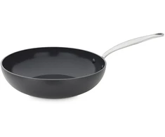 Green Pan Žalias Pan GreenPan Barcelona Pro Wok keptuvė 28 cm, juoda