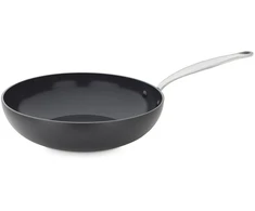 Green Pan Žalias Pan GreenPan Barcelona Pro Wok keptuvė 28 cm, juoda