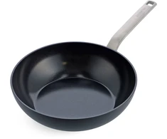 Green Pan Žalias Pan GreenPan Evolution Wok keptuvė 28 cm, juoda