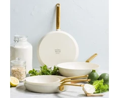Green Pan Žalias Pan „GreenPan Evolution“ keptuvė, 30 cm, kreminė