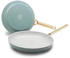 Green Pan Žalias Pan Keptuvė Greenpan GreenPan Padova Reserve 2 pcs Frying Pan Set Sky Mėlyna