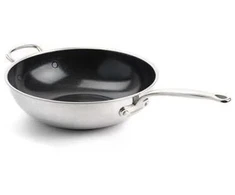 Green Pan Žalias Pan Keptuvė Greenpan GreenPan Premiere Wok 30 cm Stainless Steel