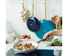 Green Pan Žalias Pan Keptuvė Greenpan Shades Frying Pan Set 3-Piece 20+24+28cm Coastel (CC009019-001)